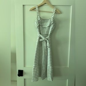 Banana Republic Striped Midi Dress